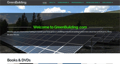Desktop Screenshot of greenbuilding.com