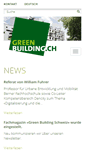 Mobile Screenshot of greenbuilding.ch